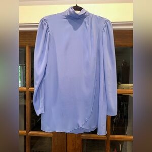EUC‎ Vintage Brenner Size 8/10 Elegant Blue Women's Top